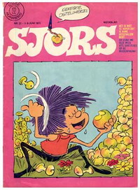 Обложка журнала Sjors, где работал Б. Ринг